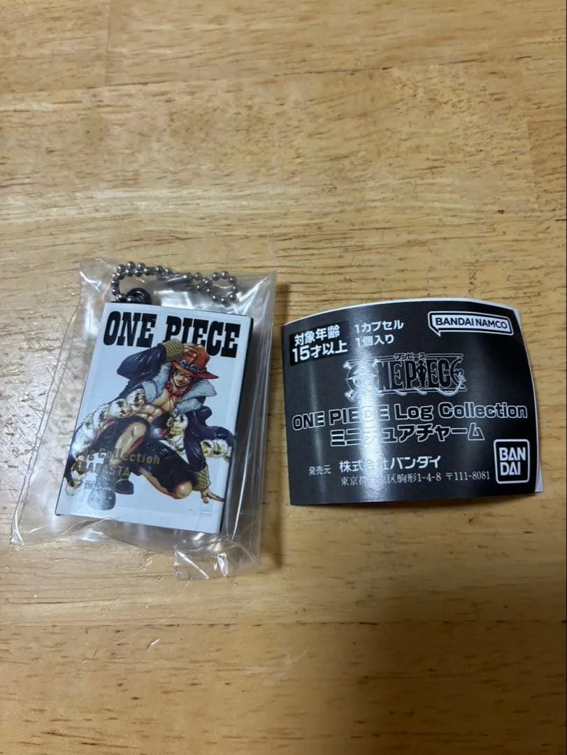 ワンピース ONE PIECE ログコレクション チャーム エース アラバスタ