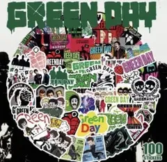 Green Day グリーンデイ ステッカー 100枚セット PVC 防水シール