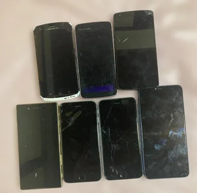 スマートフォン本体 まとめ売り 7台セット)(junk)