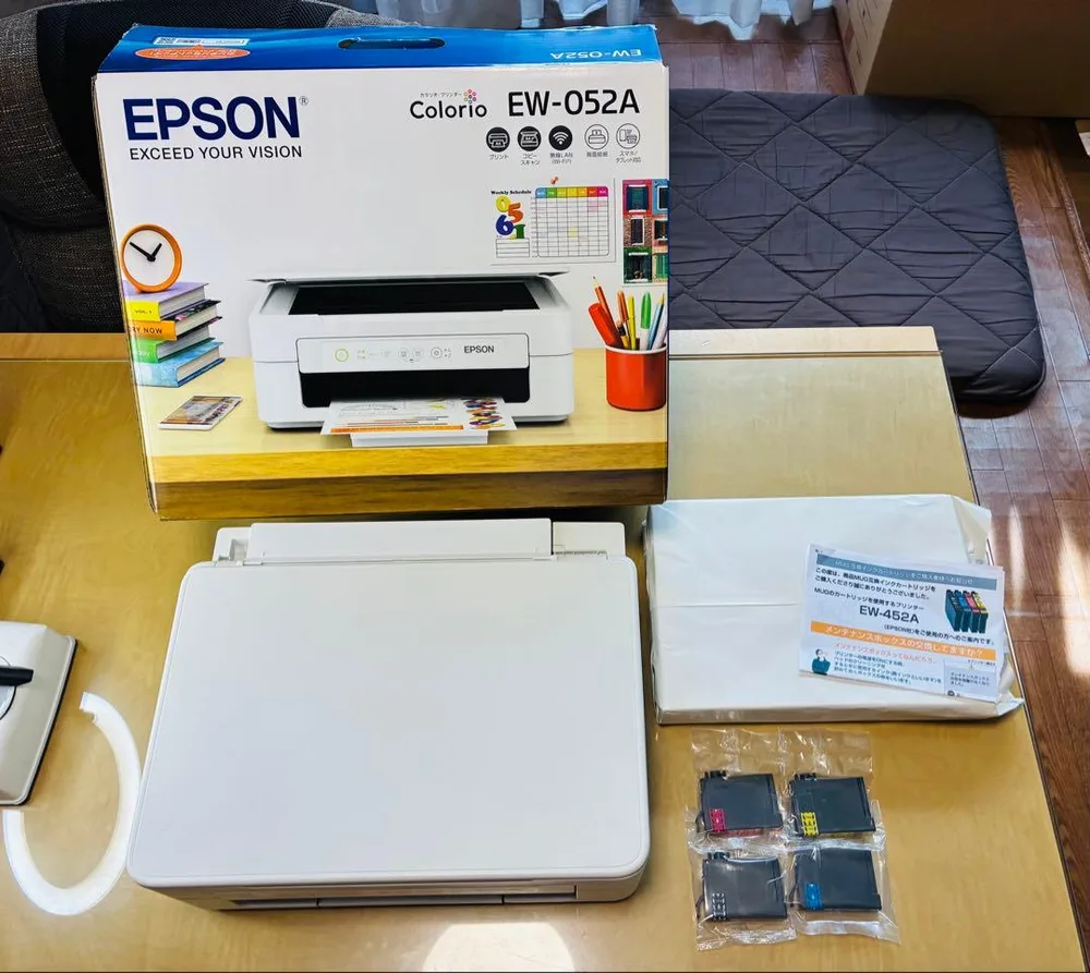 ❤️美品 EPSON Colorio EW-052A プリンター EW-452A