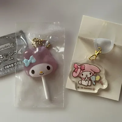 マイメロディ カラフルキャンディチャーム めじるしアクセサリー