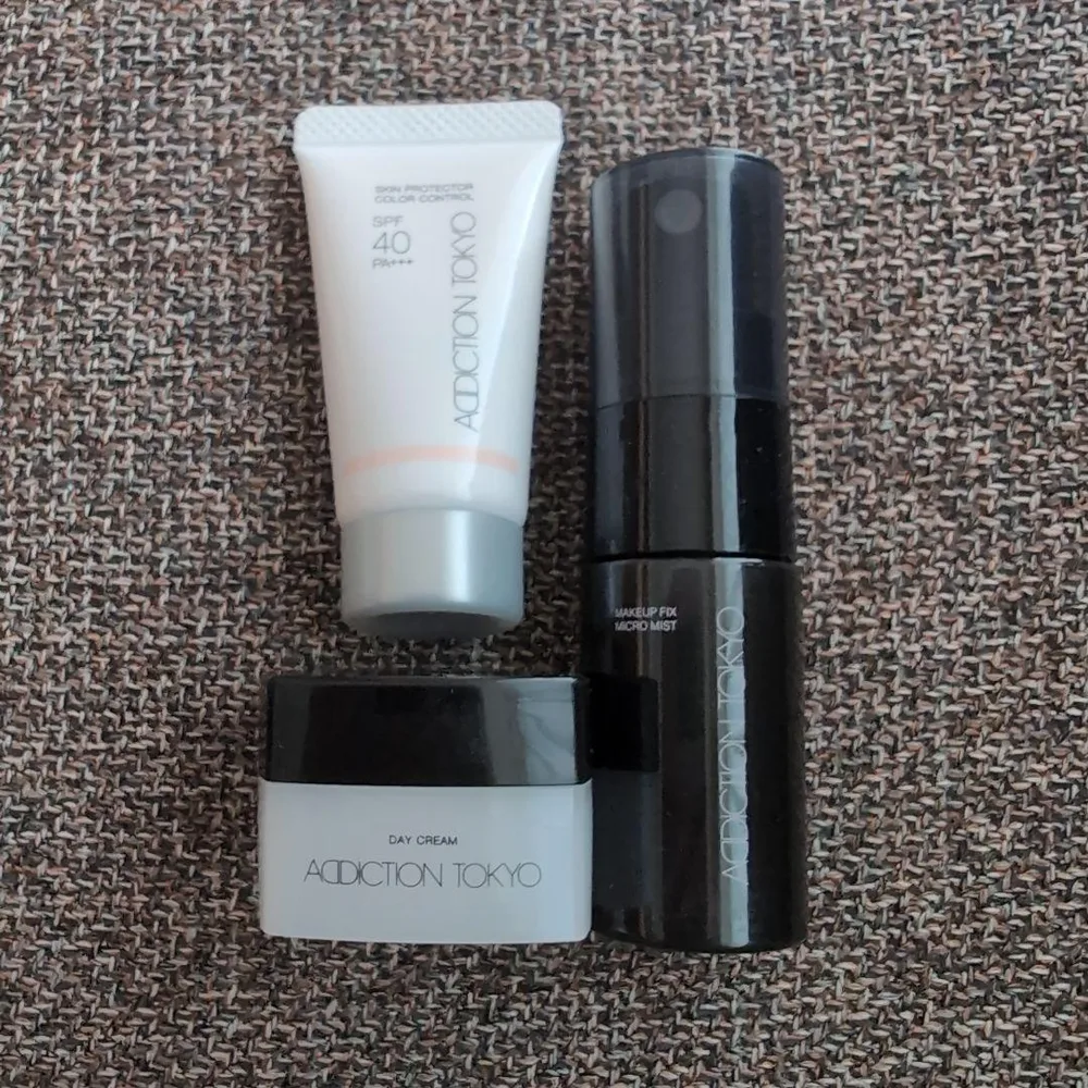 ADDICTION 3点セット デイクリーム ローション メイクアップベース