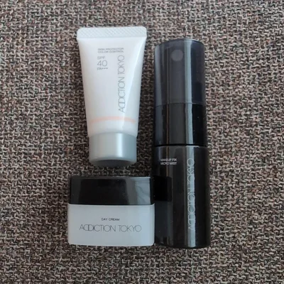 ADDICTION 3点セット デイクリーム ローション メイクアップベース