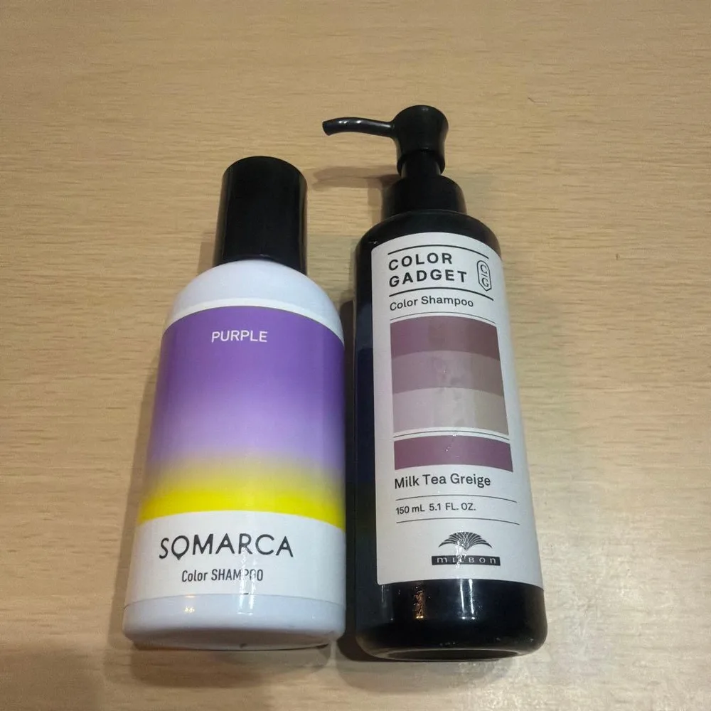 SOMARCA パープル & ミルボン カラーガジェット セット