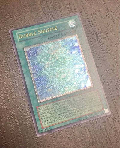 遊戯王 バブル・シャッフル 英語 レリーフ CRV