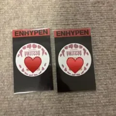 enhypen トレカ タトゥー シール 2枚セット 新大久保
