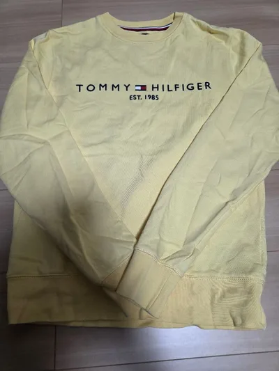 TOMMY HILFIGER スウェット イエロー S