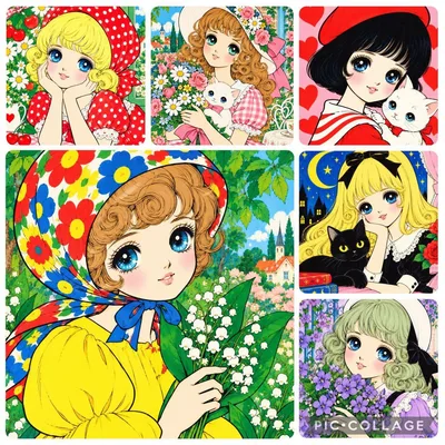 最新柄‼️昭和レトロガール‼️ パネル生地 女の子