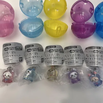 新品 ちいかわ めじるしアクセサリー3 全5種 コンプリート ガチャ