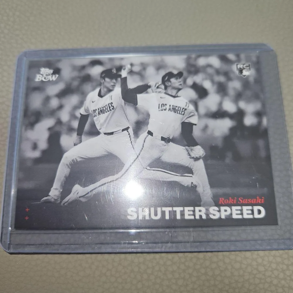 佐々木朗希 ROKI SASAKI Topps RC