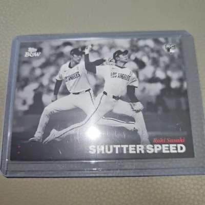 佐々木朗希 ROKI SASAKI Topps RC