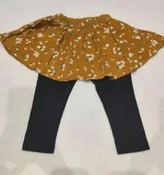 branshes コーデュロイ スカート付きレギンス 90cm