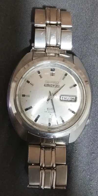 SEIKO 5ACTUS 自動巻き 25石 デイデイト 動作品