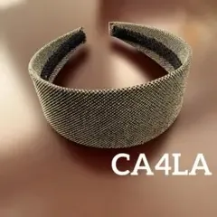 CA4LA カチューシャ ヘアバンド ゴールド系 カシラ