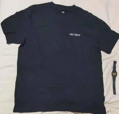 アークテリクス Tシャツ ブラック Mサイズ 二子玉川店ノベルティ
