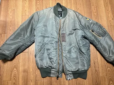 A BATHING APE リアルマッコイズ コラボ MA-1
