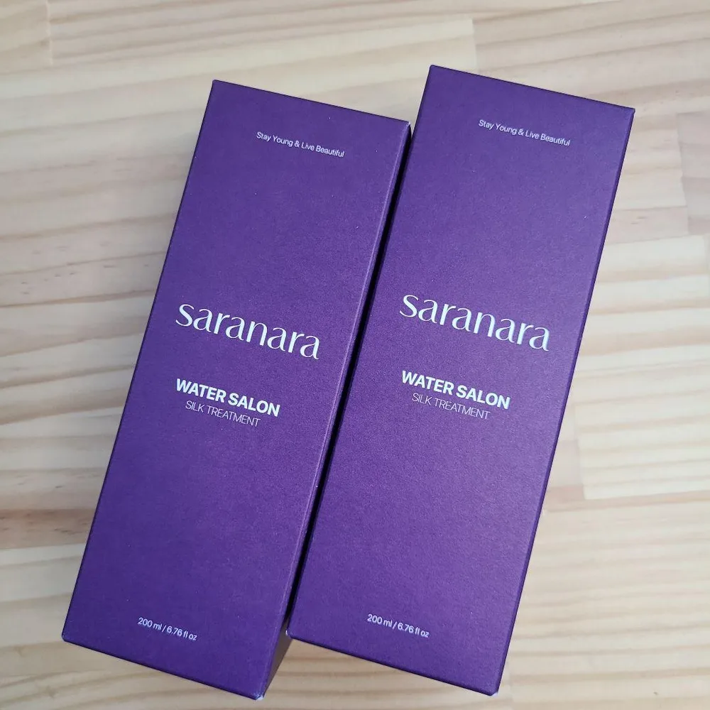 saranara ウォーターサロン シルクトリートメント200ml×2本