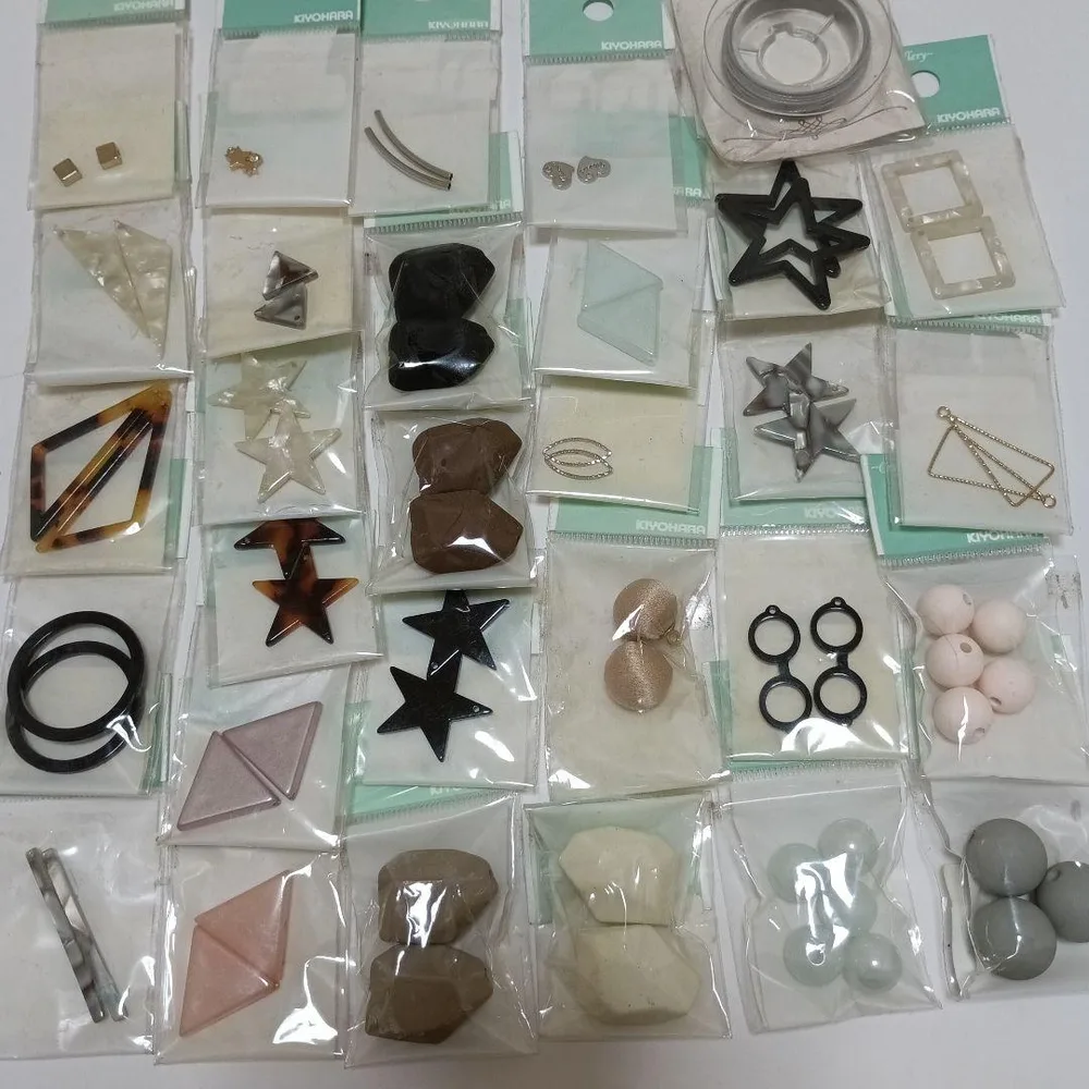 手芸パーツ・アクセサリーパーツ いろいろまとめ売り 大量セット