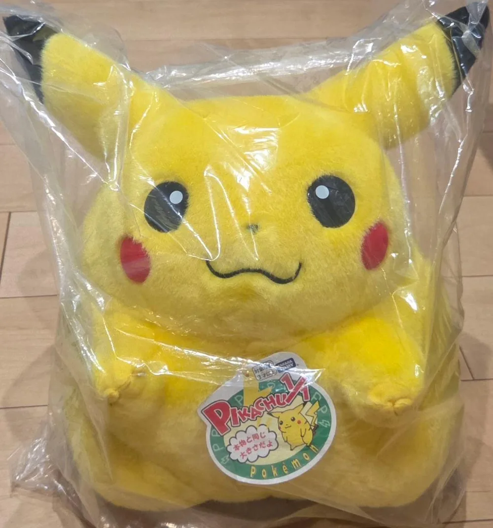 ポケモン 30周年記念 おかえり!ピカチュウ 1/1 ぬいぐるみ