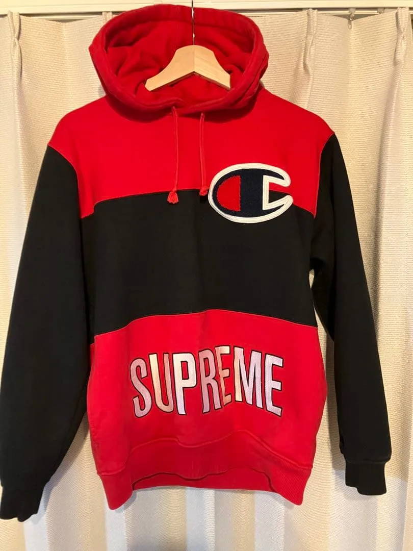 【レア】SupremeコラボChampionパーカー シュプリーム チャンピオン