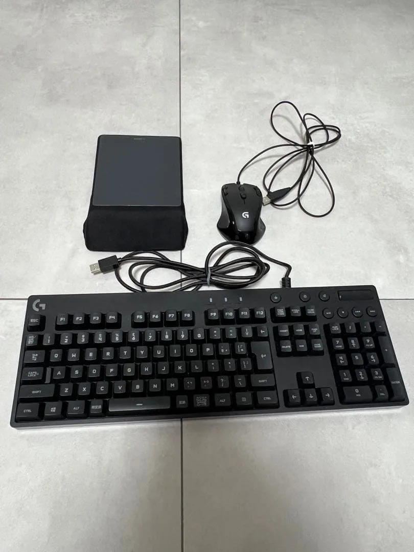 動作確認済 ロジクール G810 G300sゲーミングキーボード マウスセット