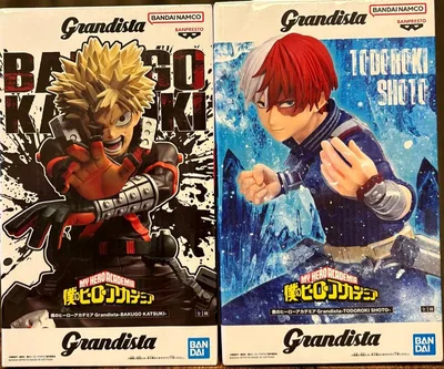 ヒロアカ Grandista 爆豪勝己、轟焦凍 フィギュア 2種セット
