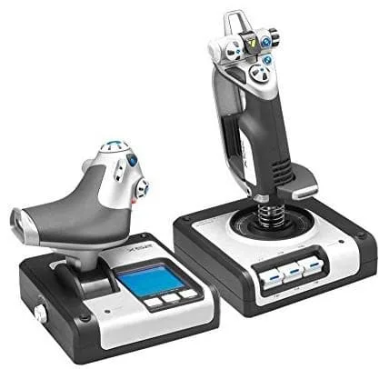 X52HOTAS スロットル&スティックシミュレーションコントローラ ロジクール