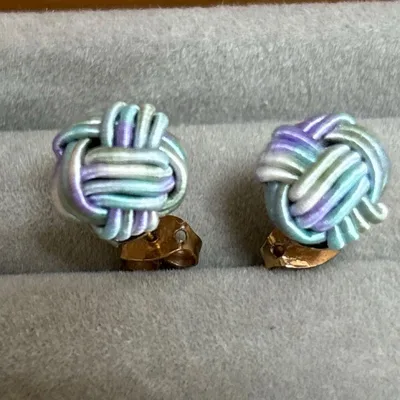 水引 ピアス パステルカラー