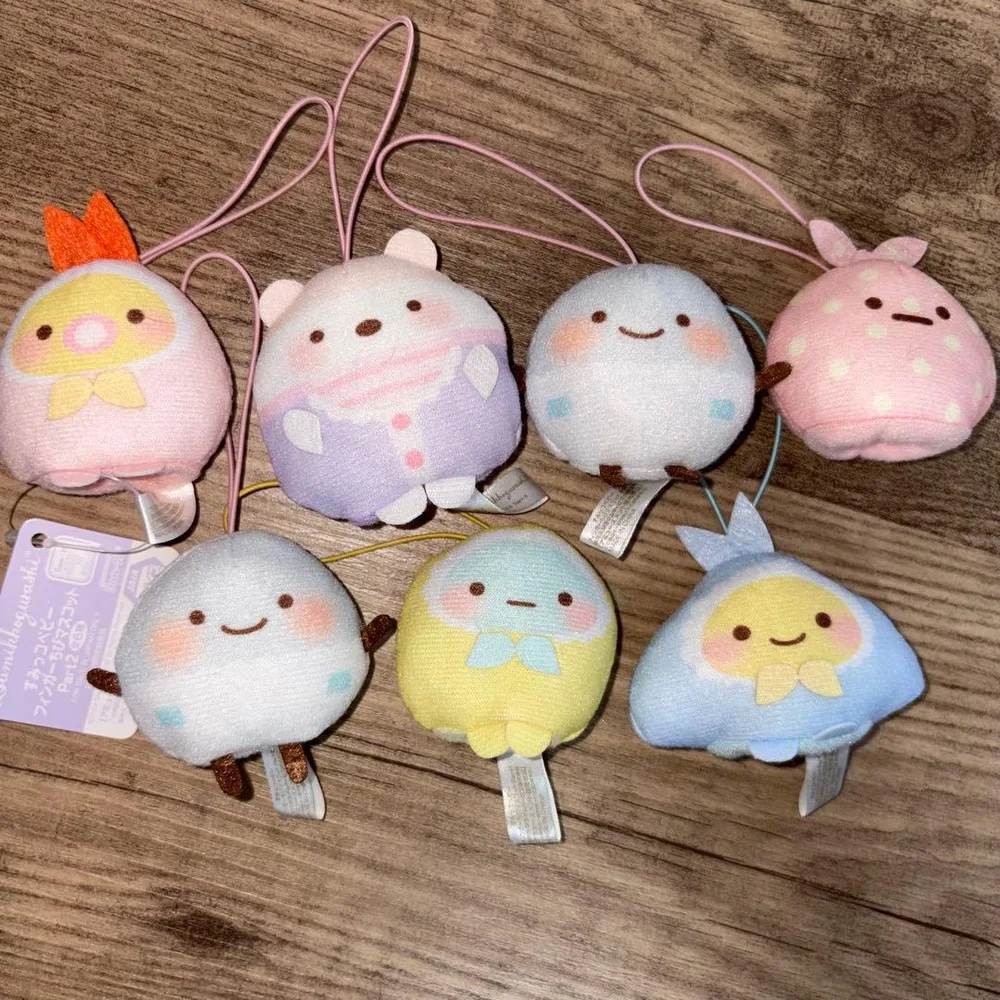すみっコぐらし すみっコベビー フィンガーちびマスコット 7個セット