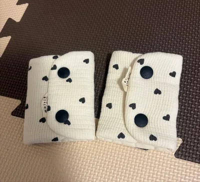 ベビービョルン用 抱っこ紐カバー ハンドメイド ハート柄 未使用