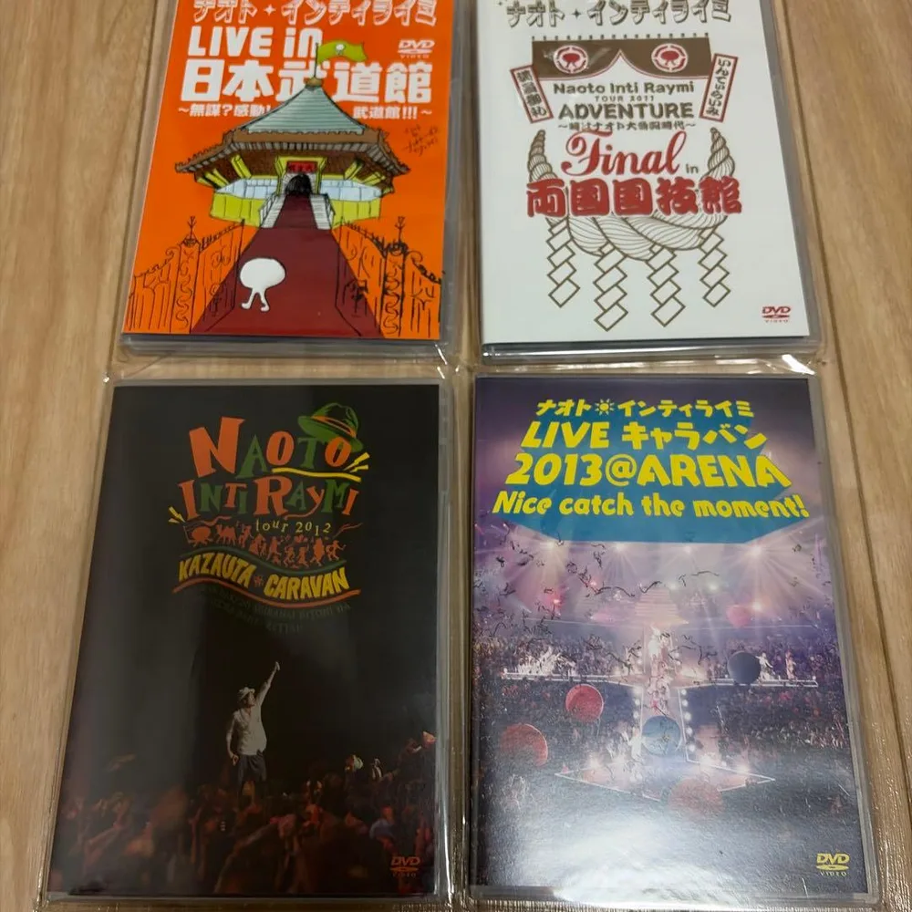 ナオト・インティライミ LIVE DVD セット