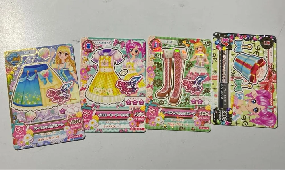 アイカツカード Angely Sugar 4枚セット