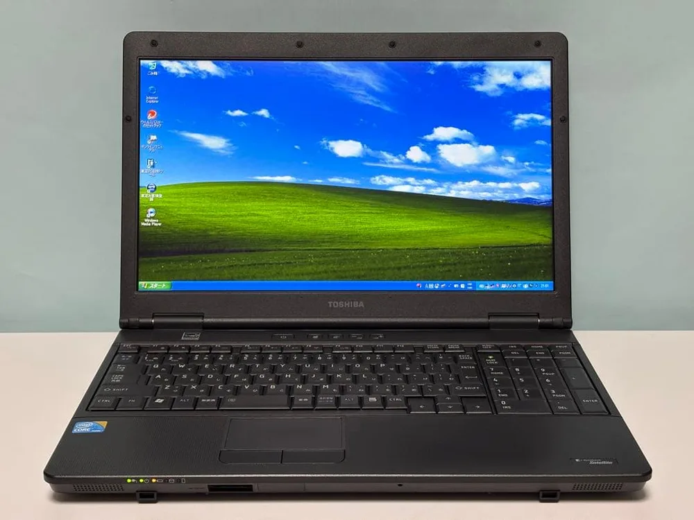 【純正リカバリ済】Windows XP 東芝15.6インチ大画面第1世代i5PC