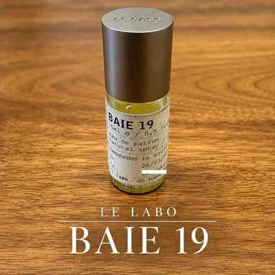 LE LABO ルラボ BAIE 19 ベ19 オードパルファム 15ml
