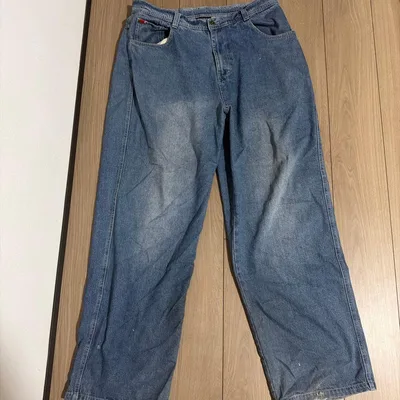 サウスポール 極太デニム 38 y2k swag