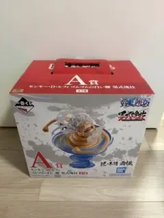 【新品未開封】一番くじ ワンピース A賞 モンキー・D・ルフィ ゴムゴムの白い鞭