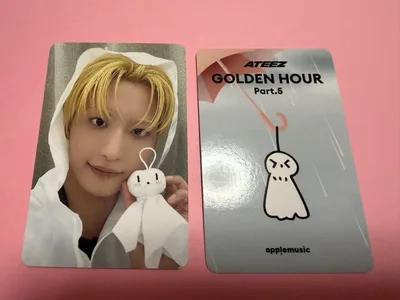 ATEEZ アチズ ソンファ トレカ AppleMusic てるてる坊主