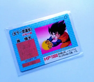 当時物 ドラゴンボール カードダス 天下一武道会 孫悟天 かめはめ波