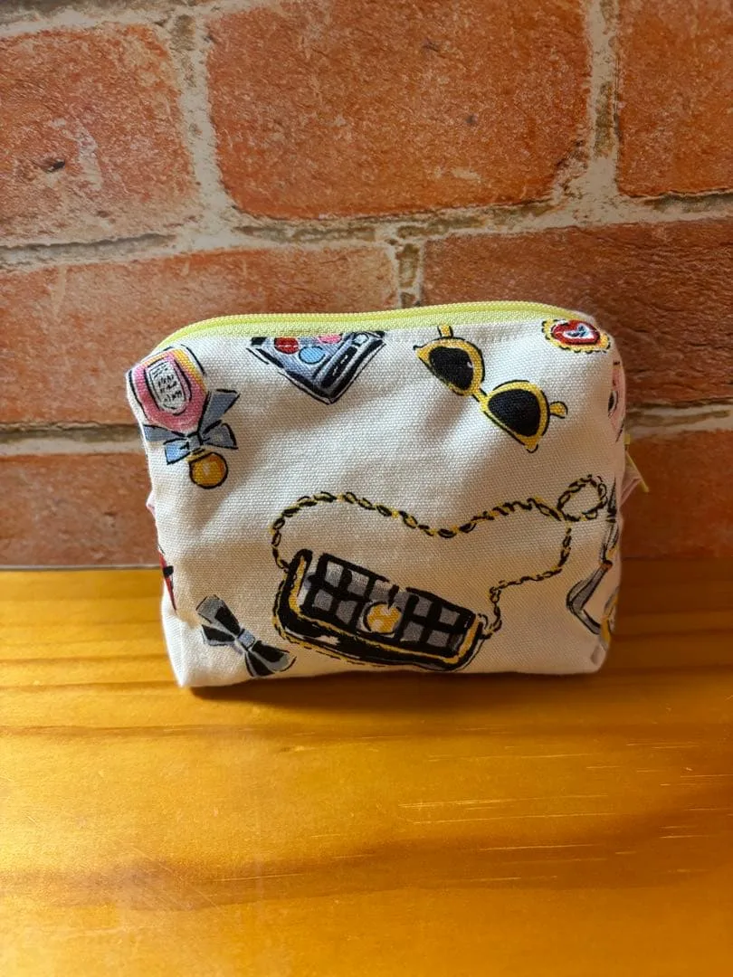 ハンドメイド ポーチ ファッション柄