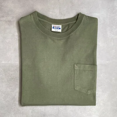 STANDARD CALIFORNIA ポケット ロンT 日本製【L】オリーブ