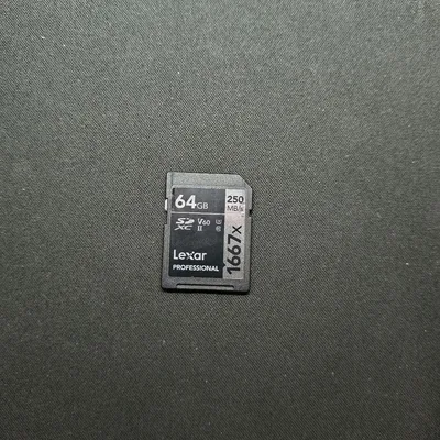 Lexar SDカード UHS-II 64GB