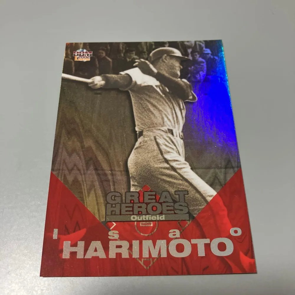 BBM 2002 張本勲 GREAT HEROES カード