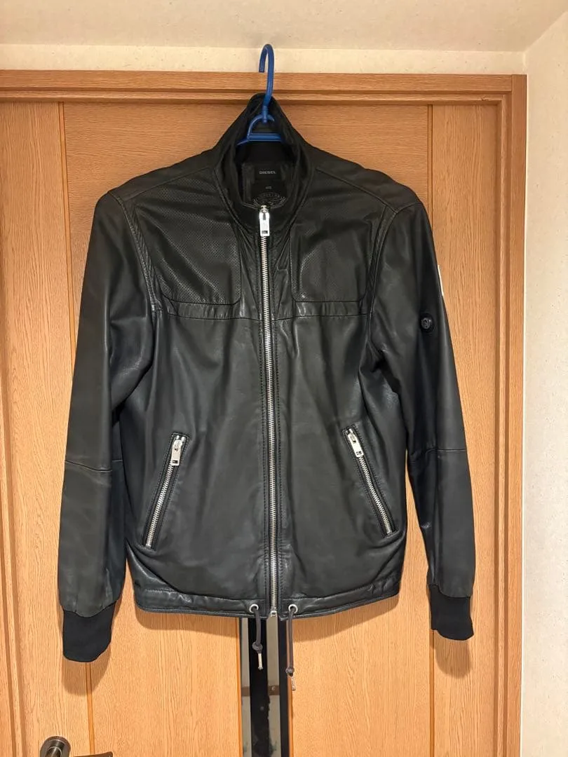 DIESEL レザージャケット ブラック L
