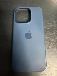 【Apple純正】iPhone 15 Pro シリコンケース ストームブルー