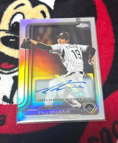 2025 Topps 阪神タイガース 藤浪晋太郎 直筆サインカード