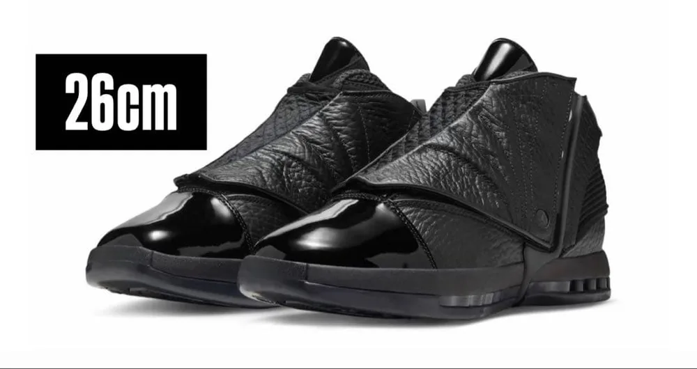 NIKE AIR JORDAN 16 ブラックパック 26cm