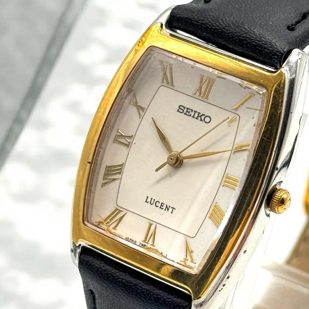 SEIKO 新品電池 美品 腕時計 メンズ 7N01-5240 ルーセント 希少