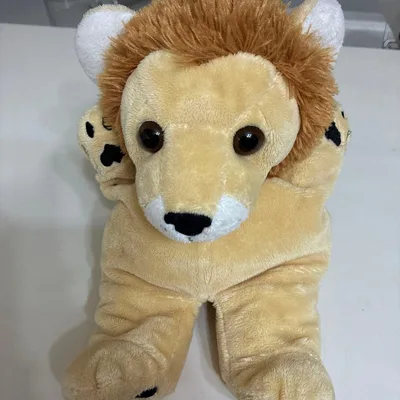◆中古品◆ライオンぬいぐるみ パペット
