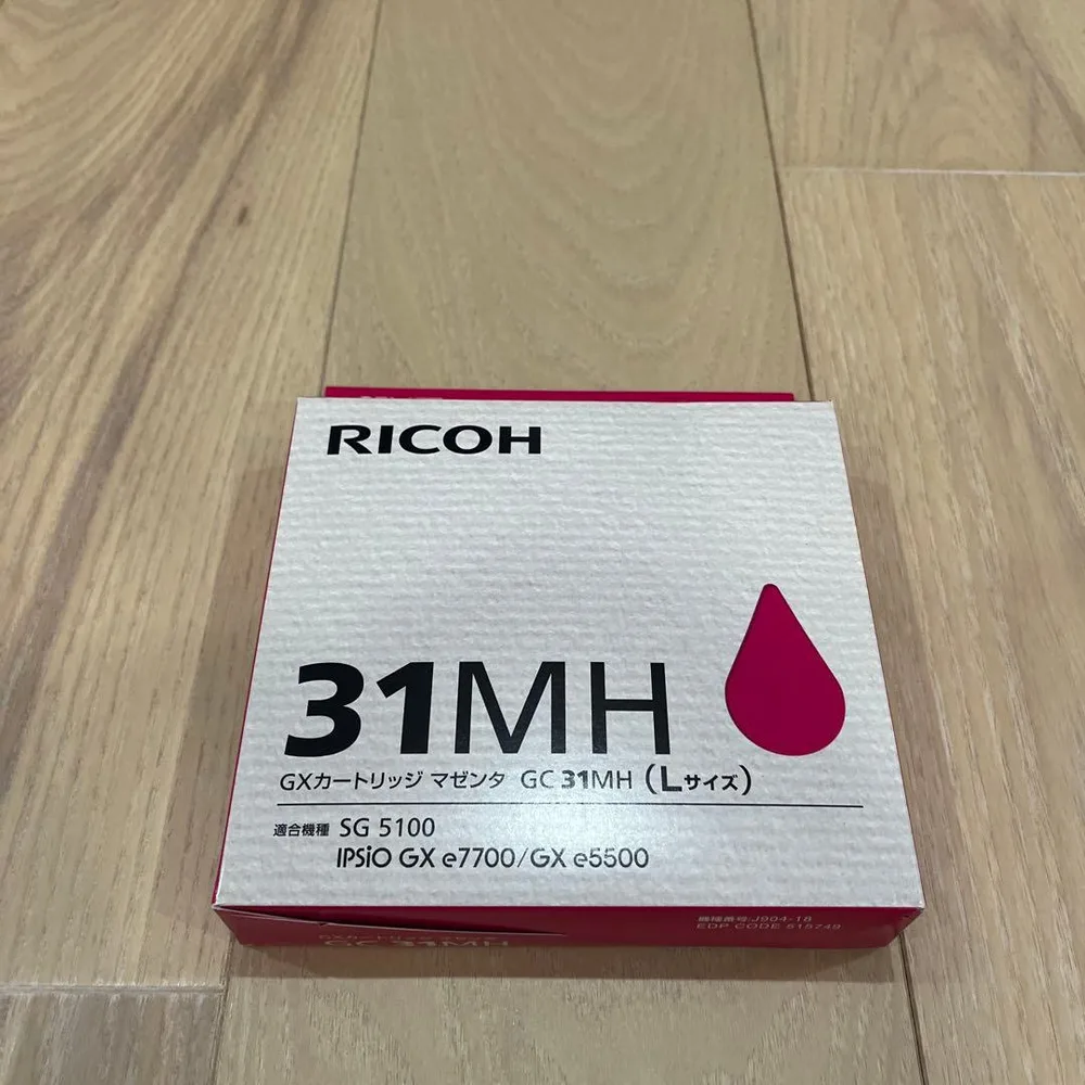 RICOH 純正 GXカートリッジ GC31MH マゼンタ Lサイズ 新品未使用