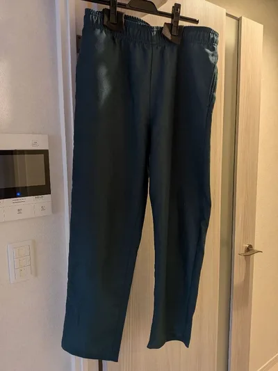 URBAN RESEARCH スラックス パンツ ダークグリーン M